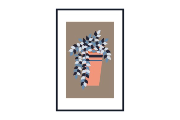 Download Floral Plant Wall Decoration Svg - Wall decoration Collection