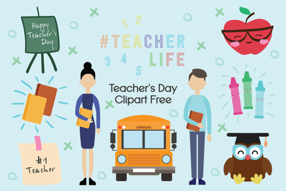 Download Teacher’s Day Clipart Free - Clipart Collection