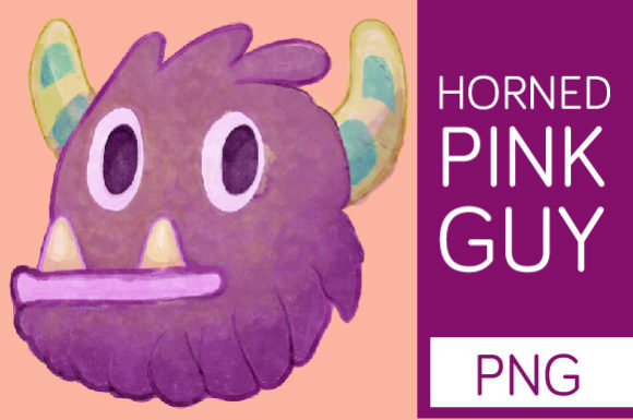 Download Horner Pink Guy - Halloween Clipart - Clipart Collection